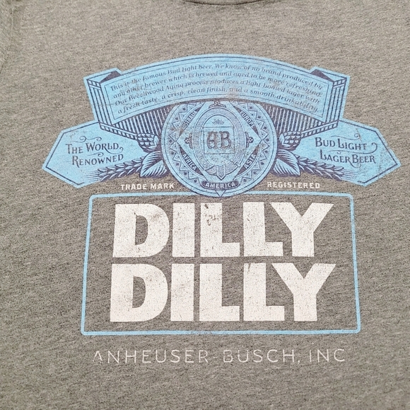 Vintage Dilly Dilly LAS VEGAS Anheuser-Busch Bud-Light T-Shirt UNISEX Size L - Picture 5 of 9
